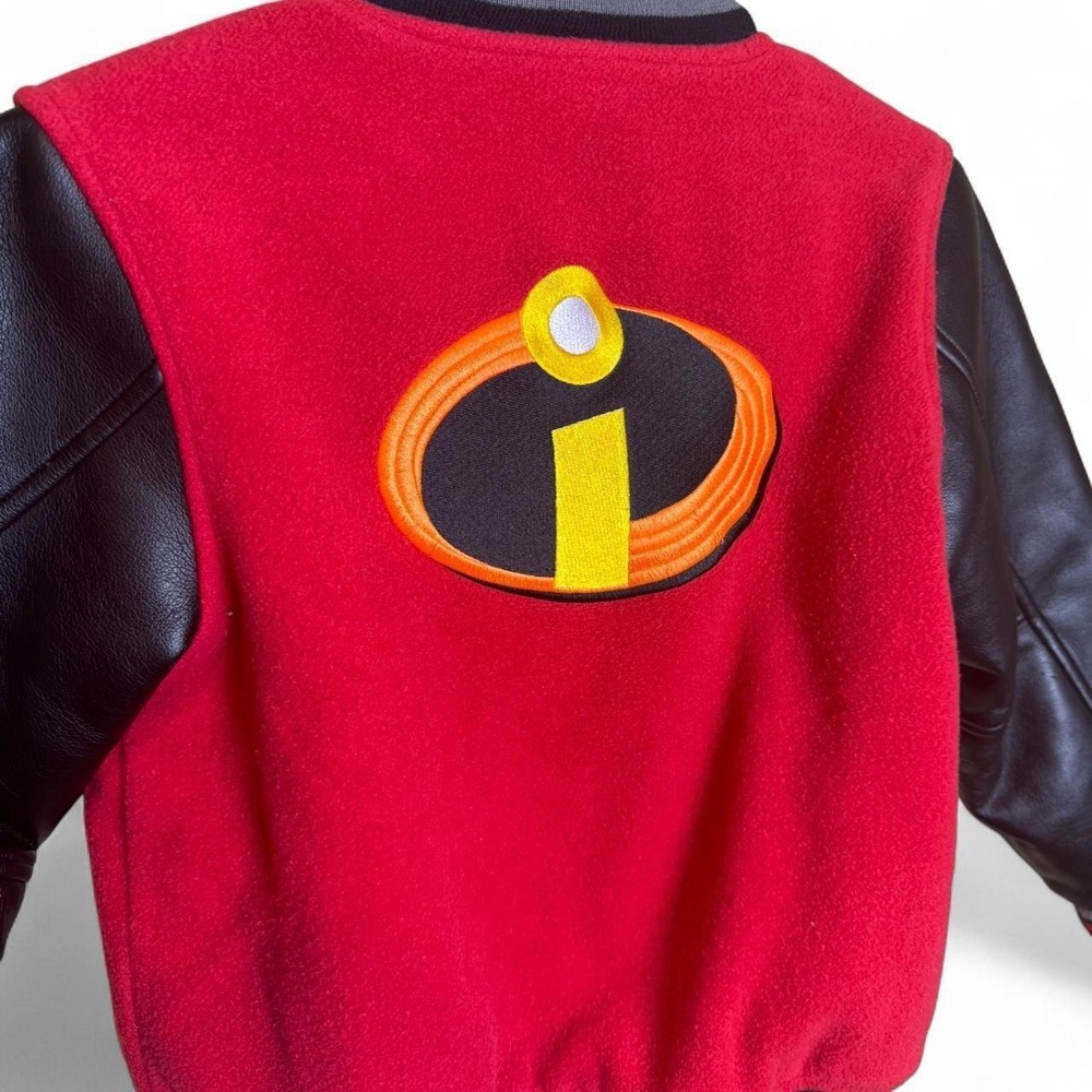 Disney The Incredibles red varsity jacket - Picture 3 of 5